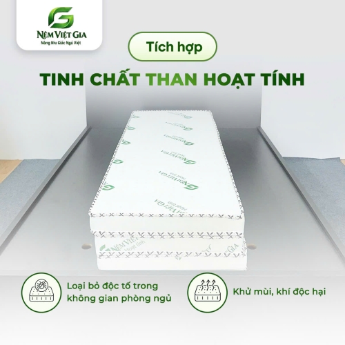NỆM CAO SU NON HOẠT TÍNH GẤP 3